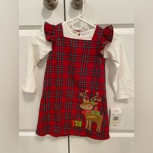 Rare Editions Christmas outfit. New with Tags, size 4T